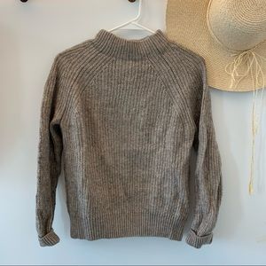 COPY - Muji Wool Ribbed Crew Knit Sweater